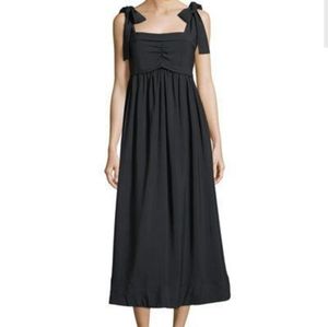 See by Chloe Sleeveless Tie-Shoulder A Line Dress